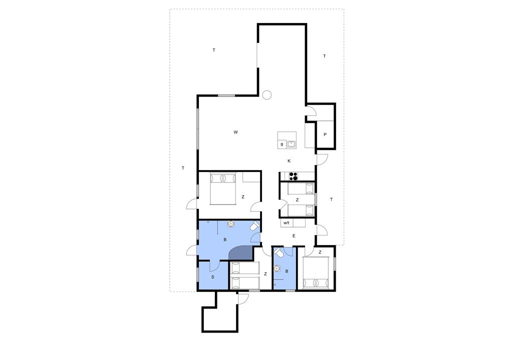 Indretning 40-11 Sommerhus 0226, A M Listsvej 4, DK - 6792 Rømø
