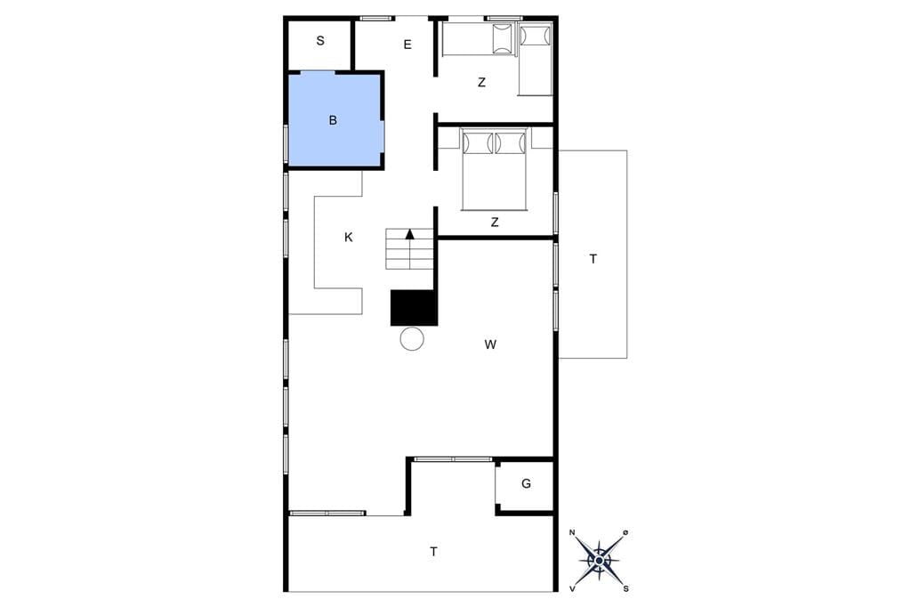 Innenausstattung 1-4 Ferienhaus 262, Opstrupsvej 51, DK - 6950 Ringkøbing