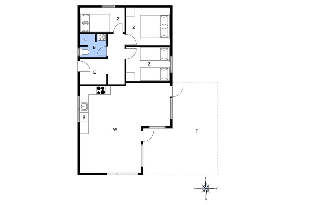 Innenausstattung 1-178 Ferienhaus LN1487, Morgenvej 2, DK - 9800 Hjørring