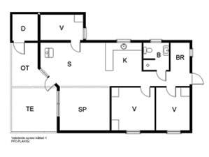 Indretning 1-19 Sommerhus 30454, Magnusvej 15, DK - 8300 Odder