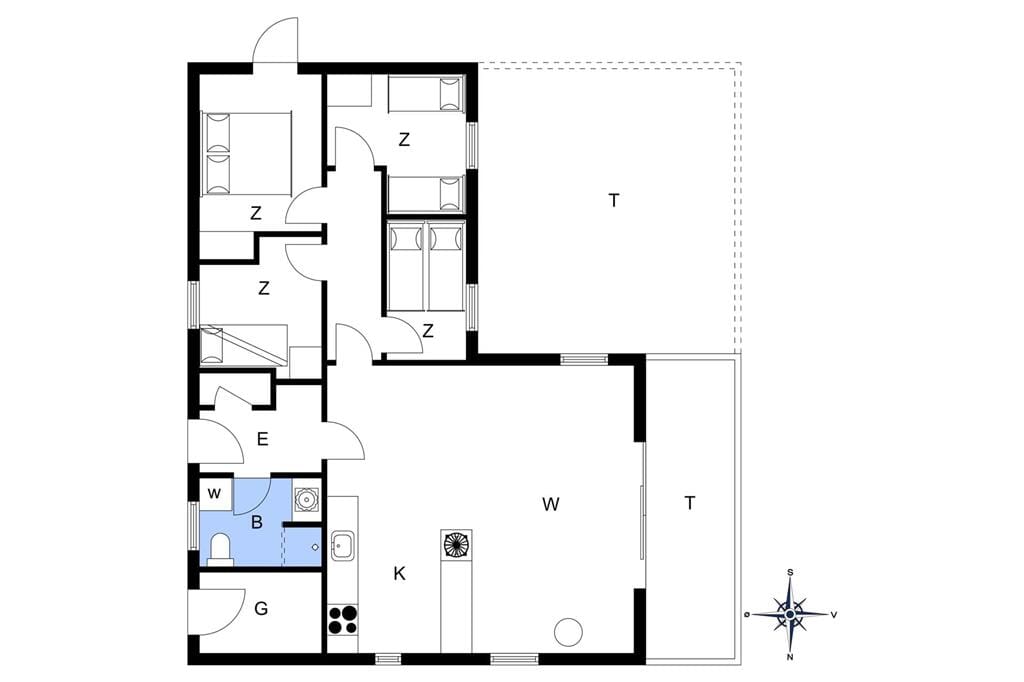 Interieur 1-13 Vakantiehuis 333, Hannesvej 47, DK - 7770 Vestervig