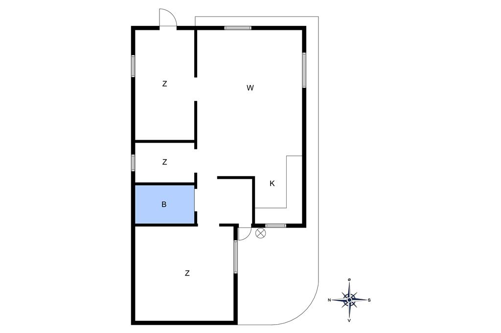 Innenausstattung 1-10 Ferienhaus 2500, Skovduevej 14, DK - 3730 Nexø