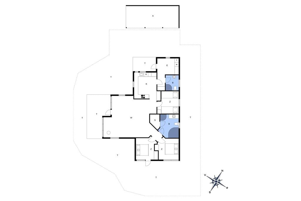 Indretning 1-401 Sommerhus OH103, Kongeørnen 7, DK - 9280 Storvorde