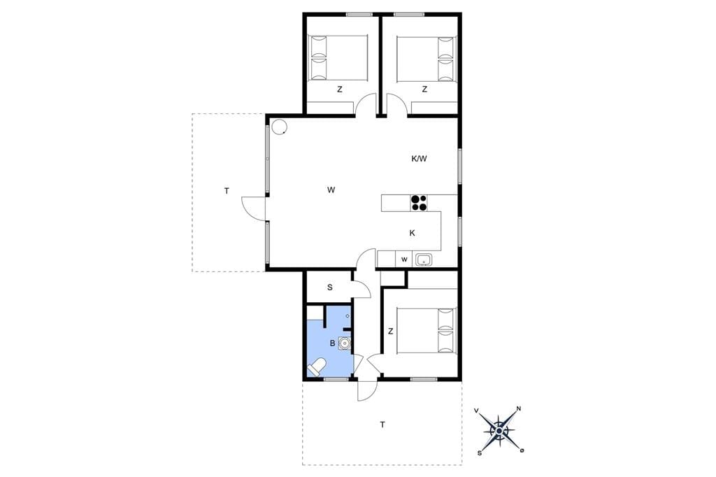 Interior 1-11 Holiday-home 0218, A Hveyselsvej 13, DK - 6792 Rømø