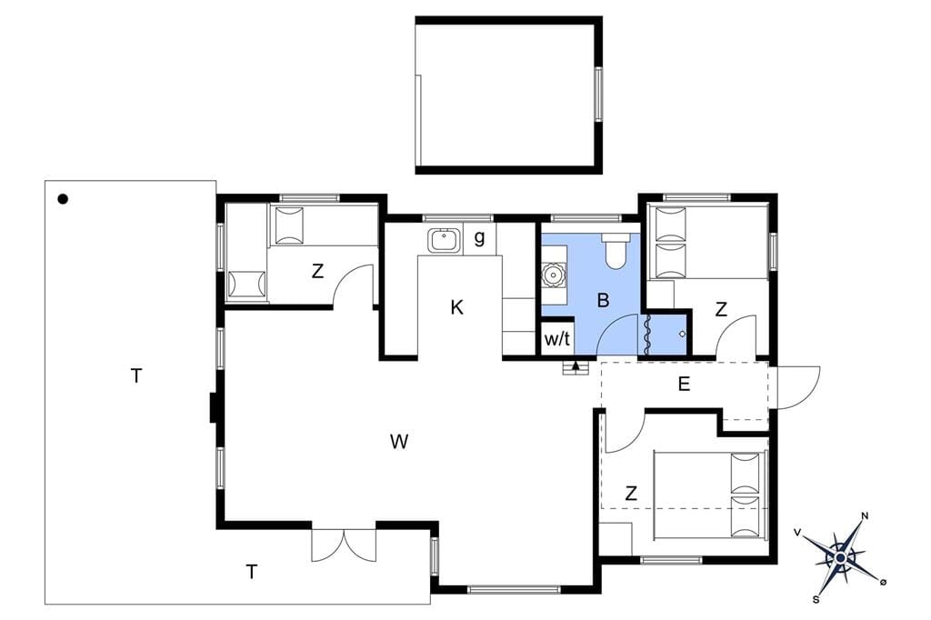 Indretning 1-23 Sommerhus 8236, Kirkestien 9, DK - 8420 Knebel