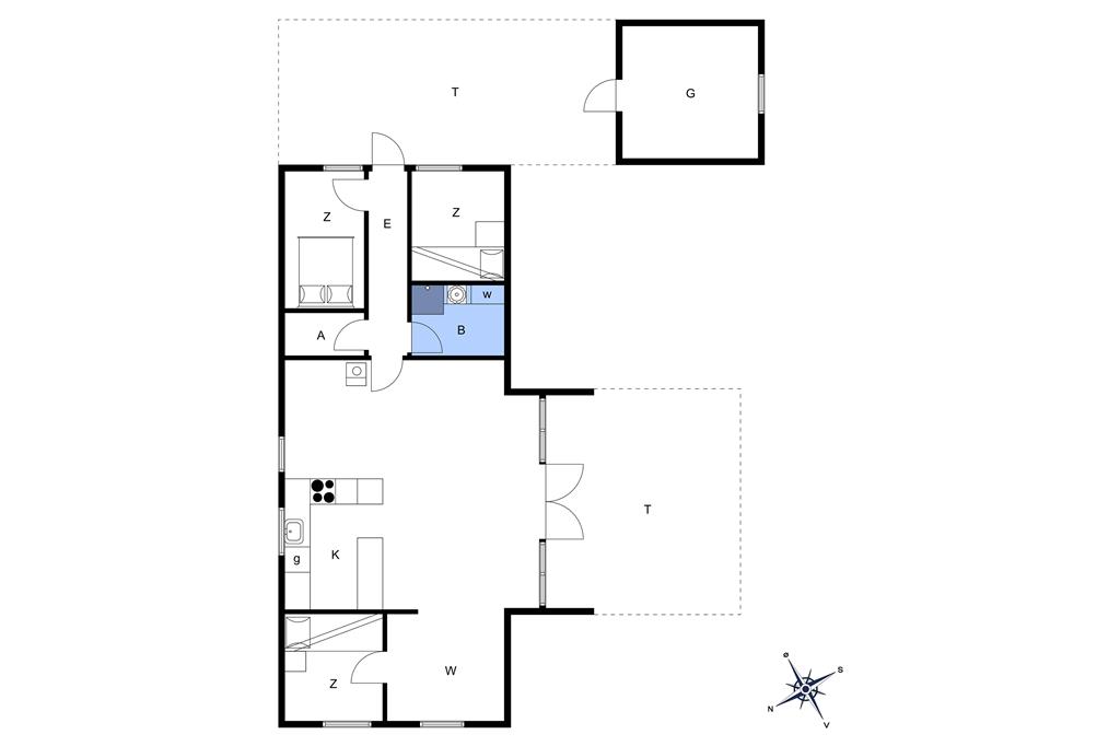 Interior 1-13 Holiday-home 974, Kobbelsti 71, DK - 7700 Thisted