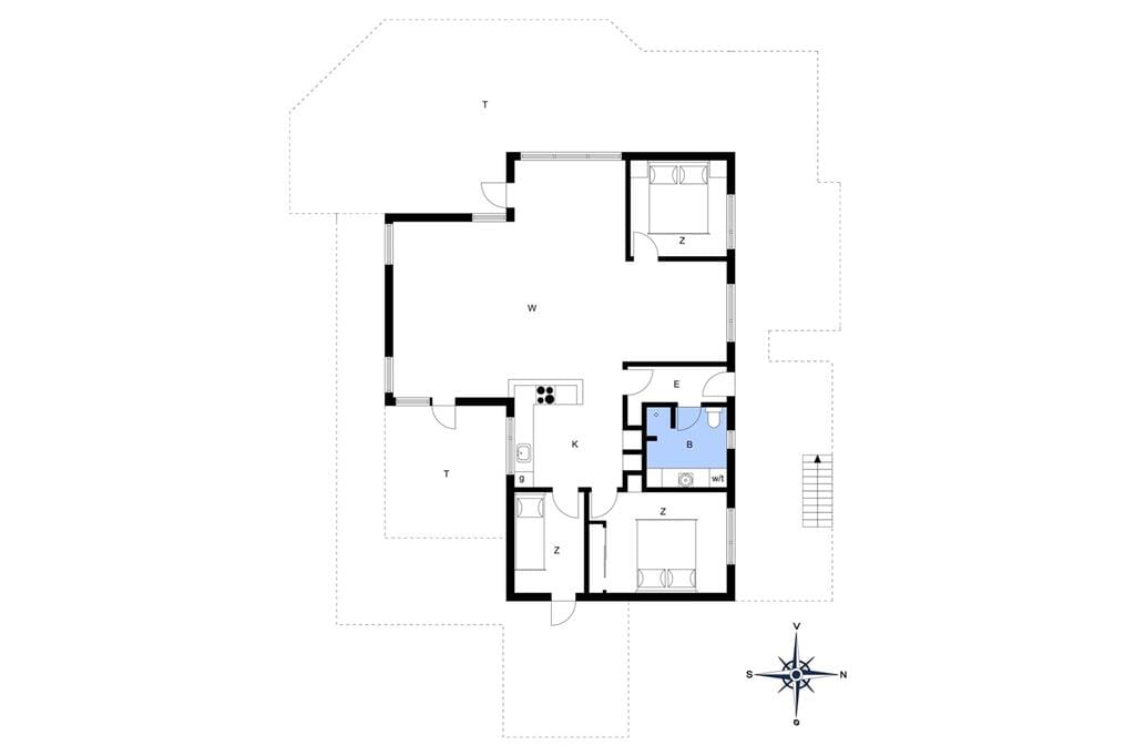 Interior 1-176 Holiday-home BL111, Poppelvej 4, DK - 9492 Blokhus
