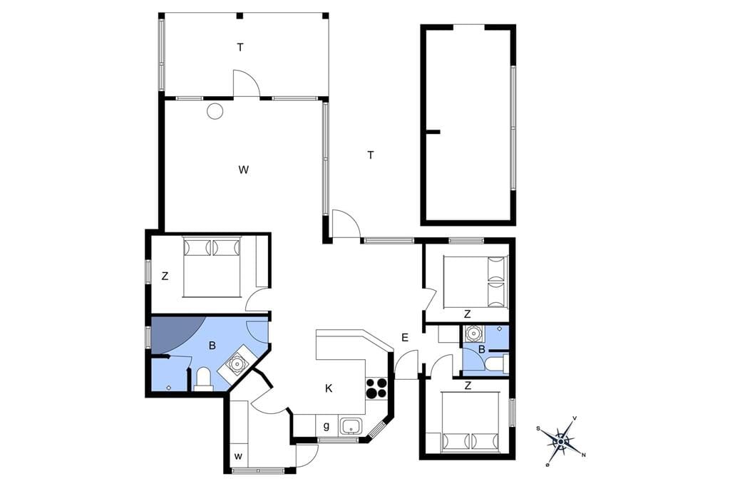 Indretning 1-174 Sommerhus M22010, Granhegnet 72, DK - 4850 Stubbekøbing
