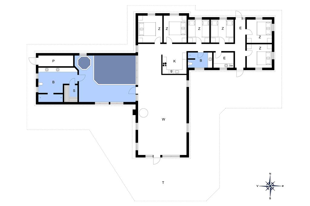 Innenausstattung 1-173 Ferienhaus BV123, Per Knoldsvej 40, DK - 6857 Blåvand