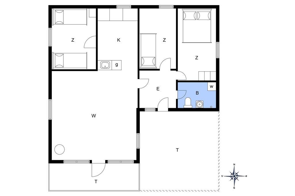 Indretning 1-13 Sommerhus 559, Limfjordsvangen 1, DK - 7752 Snedsted