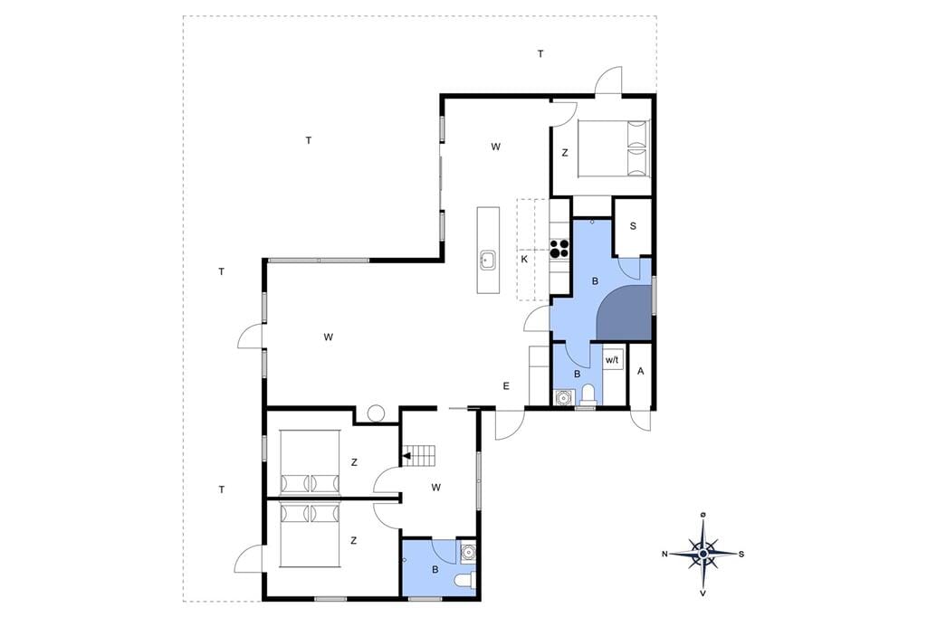 Innenausstattung 1-11 Ferienhaus 0398, Lyngvejen 51, DK - 6792 Rømø