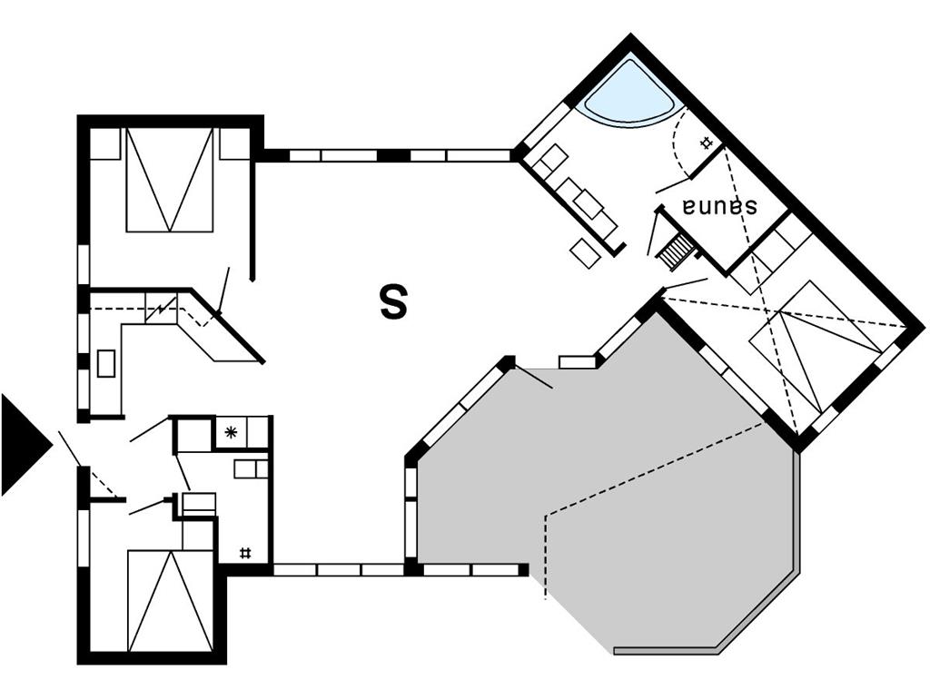 Interieur 1-175 Vakantiehuis 50882, Klitvej 42, DK - 6990 Ulfborg