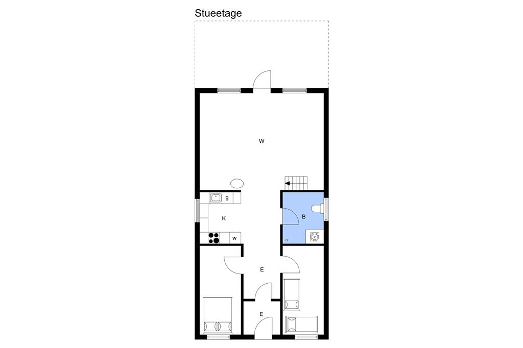 Indretning 1-3 Sommerhus F50164, Teglgårdsparken 101, DK - 8882 Fårvang