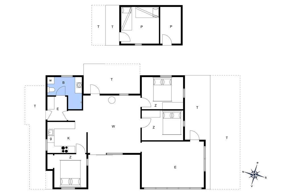 Innenausstattung 1-14 Ferienhaus 1398, Aprilvej 5, DK - 9800 Hjørring