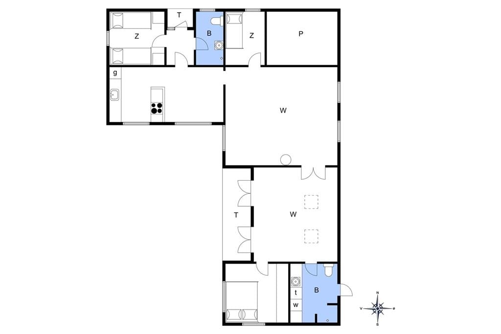 Innredning 1-1336 Feirehus 1106-N, Grønsalsager 4, DK - 3210 Vejby