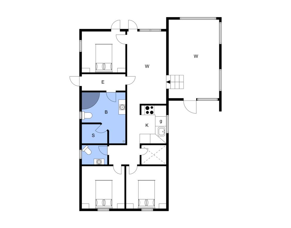 Innenausstattung 1-3 Ferienhaus F50317, Havremarken 1, DK - 6093 Sjølund