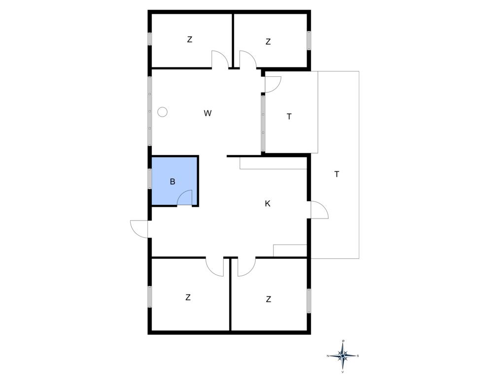 Innenausstattung 1-10 Ferienhaus 1458, Fyrreskoven 38, DK - 3720 Aakirkeby