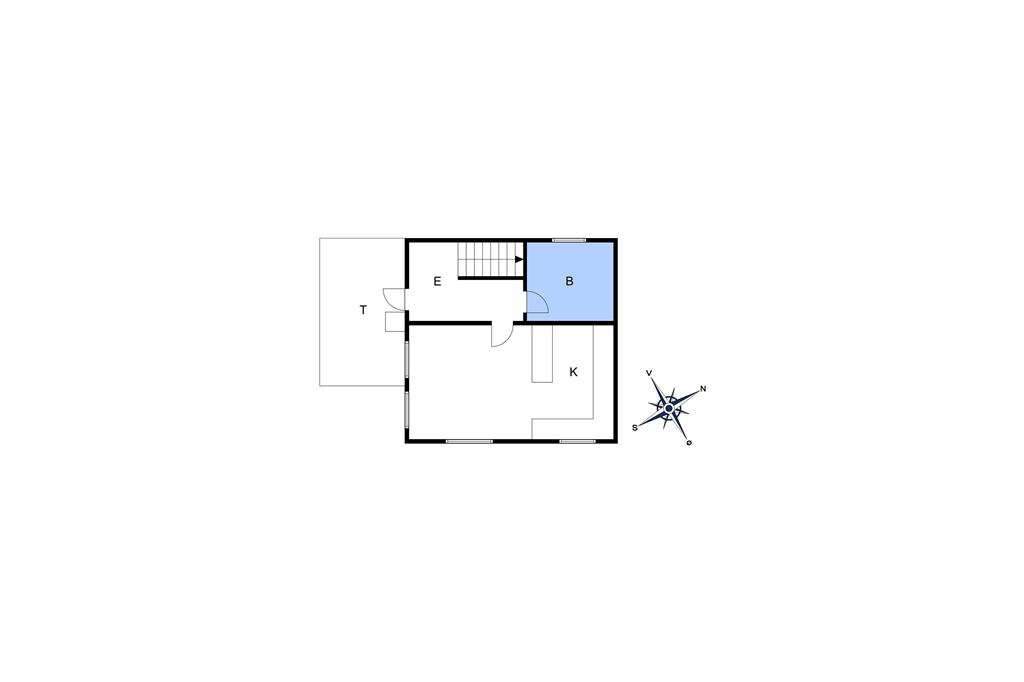 Indretning 1-10 Sommerhus 4670, Bygaden 4, DK - 3720 Aakirkeby