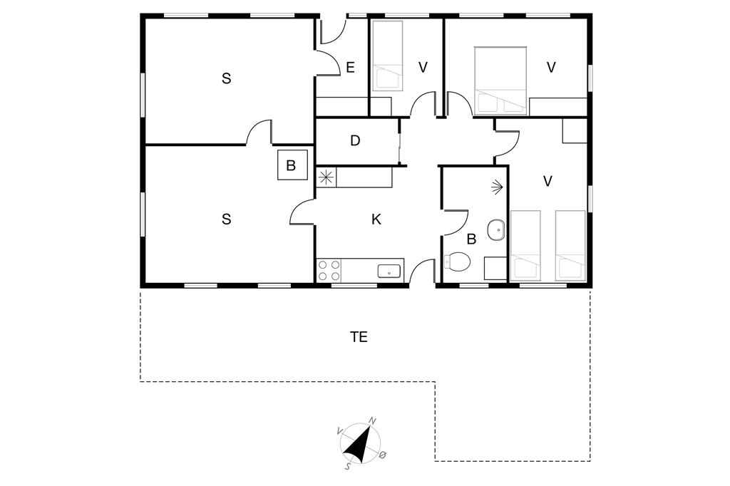 Interior 1-19 Holiday-home 30504, Kystagervej 8, DK - 8300 Odder