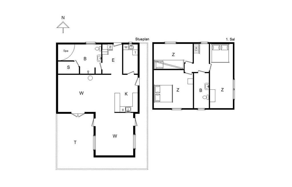 Interior 1-14 Holiday-home 118, Sønder I By 32, DK - 9492 Blokhus