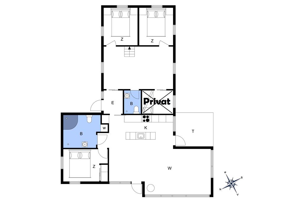 Indretning 1-19 Sommerhus 30469, Strandvænget 5, DK - 8300 Odder