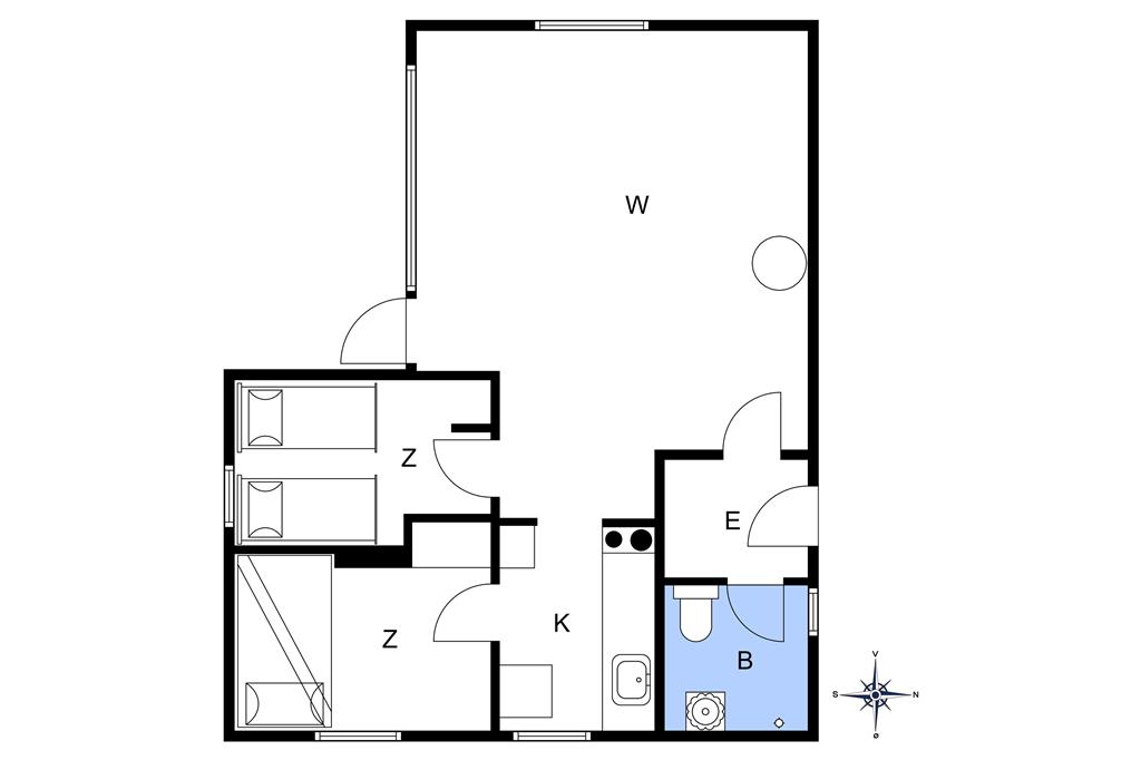 Interieur 1-11 Vakantiehuis 0196, Råbjergvej 15, DK - 6792 Rømø
