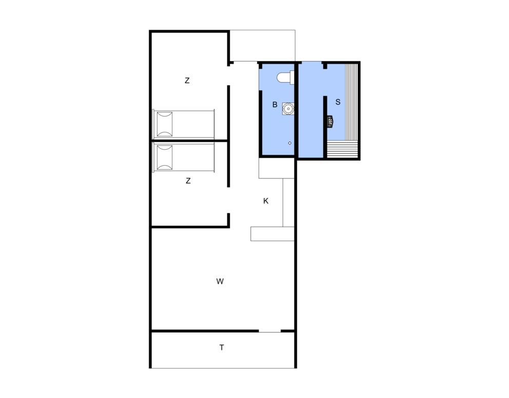 Indretning 1-17 Sommerhus 16626, Rørmosen 56, DK - 4540 Fårevejle