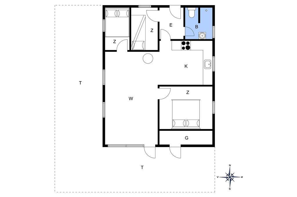 Interieur 1-14 Vakantiehuis 75803, Toften 19, DK - 9800 Hjørring