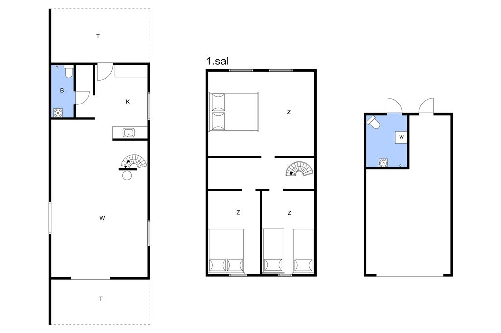 Innenausstattung 1-11 Ferienhaus 0172, Råbjergvej 84, DK - 6792 Rømø