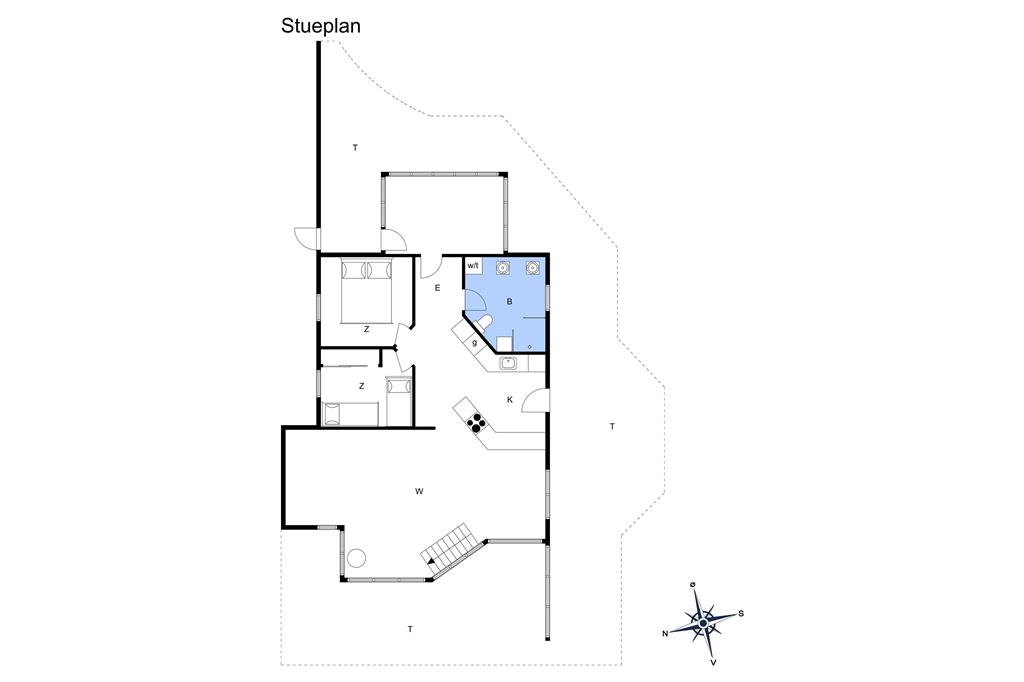 Indretning 1-13 Sommerhus 644, Kristinesvej 4, DK - 7700 Thisted
