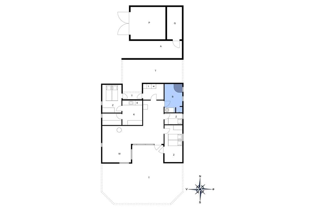 Indretning 1-14 Sommerhus 679, Havmandens Vej 28, DK - 9493 Saltum