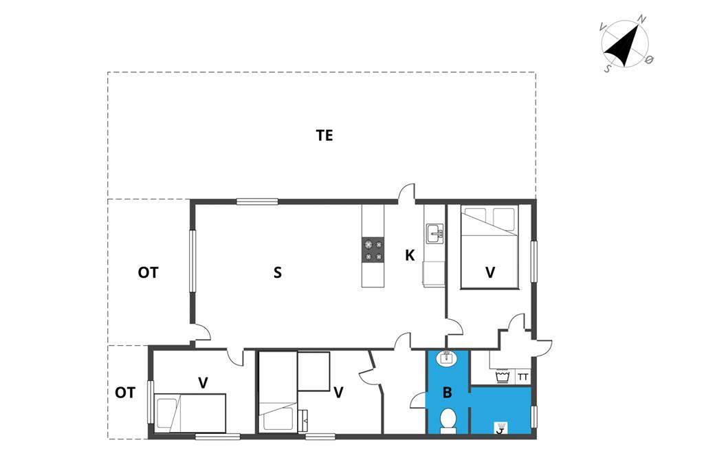 Innenausstattung 1-19 Ferienhaus 30316, Sdr. Skovvej 16, DK - 8300 Odder