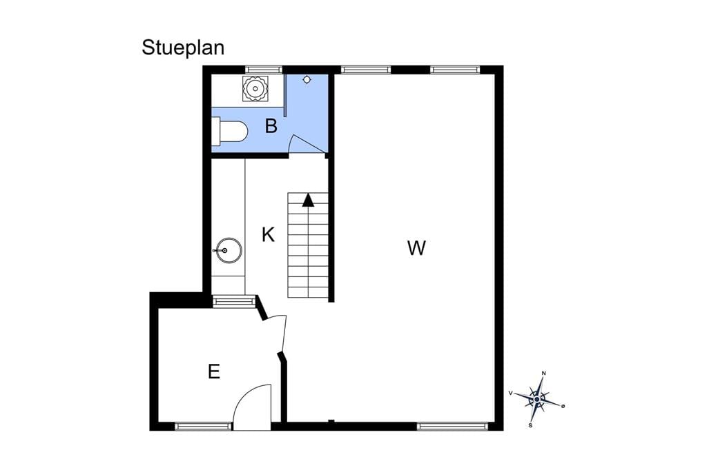 Indretning 1-15 Sommerhus R532, Esagervej 1, DK - 4672 Klippinge