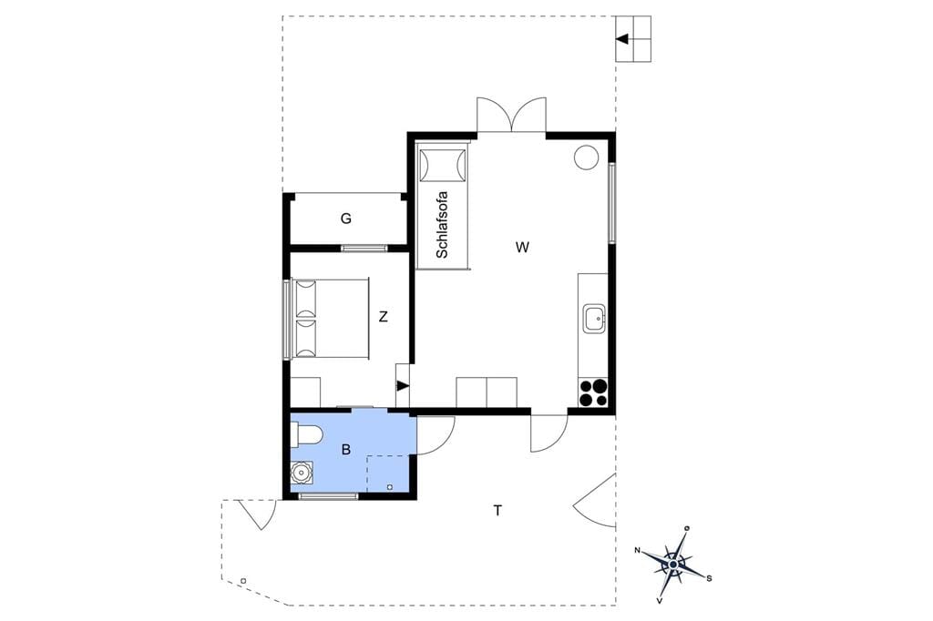 Innenausstattung 1-401 Ferienhaus OH279, Fruerlund Plantage 32, DK - 9560 Hadsund
