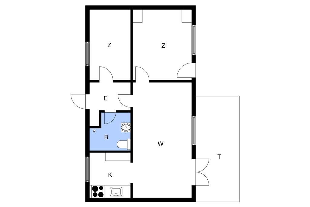 Interieur 1-15 Vakantiehuis 4136, Klintholm Havneby 36, DK - 4791 Borre