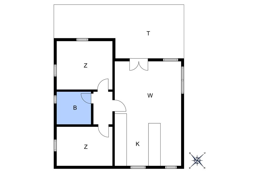 Indretning 1-10 Sommerhus 9005, Klympen 31, DK - 3790 Hasle