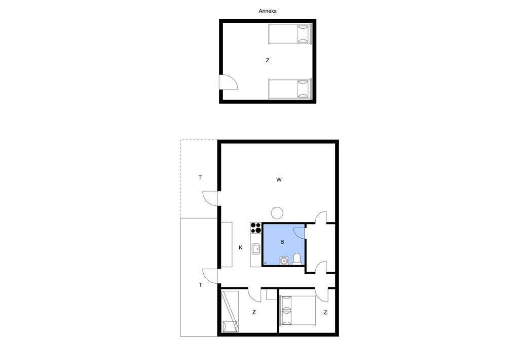 Indretning 1-23 Sommerhus 8587, Bygtoften 10, DK - 8585 Glesborg
