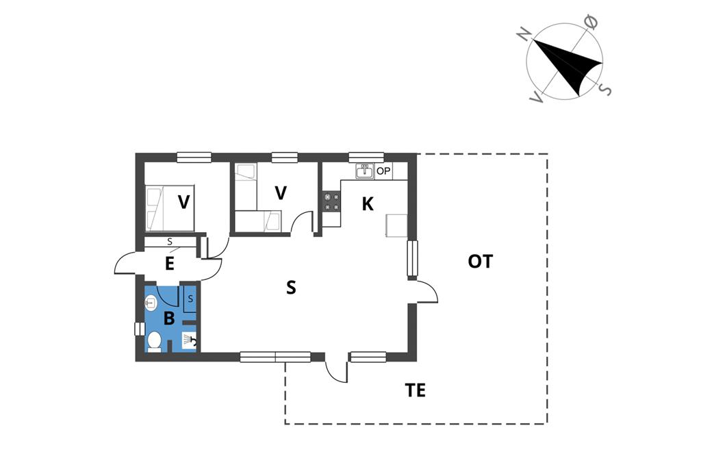 Interieur 1-23 Vakantiehuis 8209, Bjergstien 9, DK - 8420 Knebel
