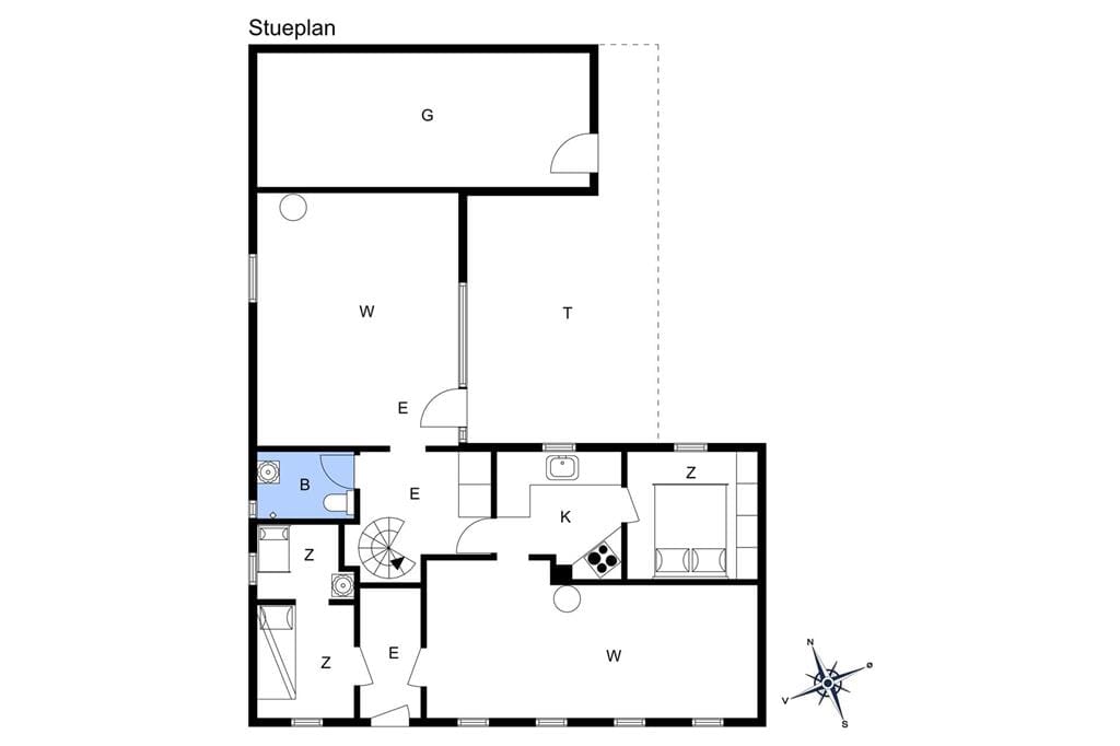 Indretning 1-20 Sommerhus 190, Normarksvej 5, DK - 7673 Harboøre