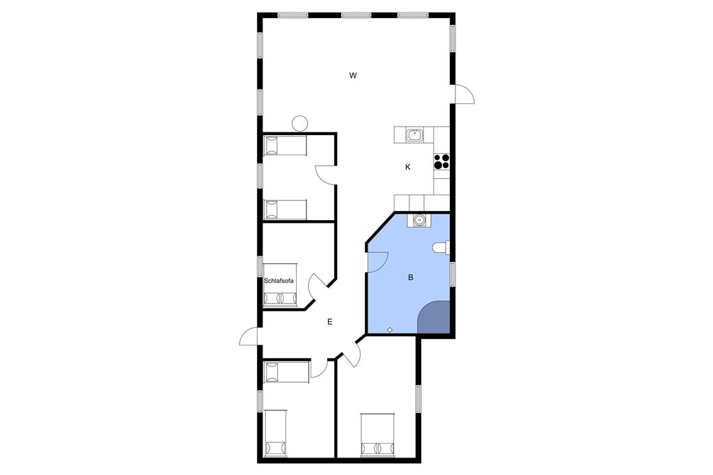 Interior 1-3 Holiday-home M66839, Fynshovedvej 854, DK - 5390 Martofte