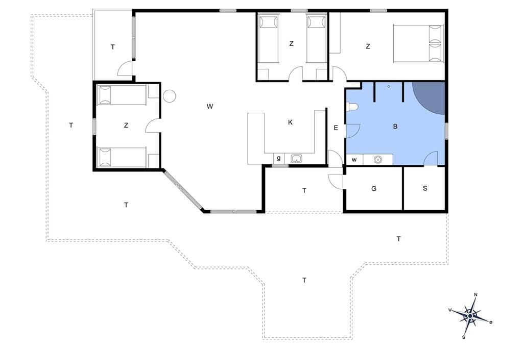 Interieur 1-14 Vakantiehuis 368, Bag Højen 19, DK - 9492 Blokhus