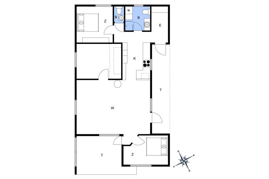 Innenausstattung 1-174 Ferienhaus M17017, Tornbladvej 19, DK - 4873 Væggerløse