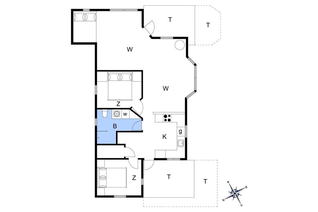 Interieur 1-19 Vakantiehuis 40353, Niels Rasmussens Vej 127, DK - 7130 Juelsminde