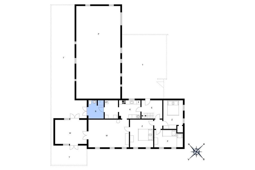 Indretning 1-13 Sommerhus 416, Aalumvej 25, DK - 7770 Vestervig
