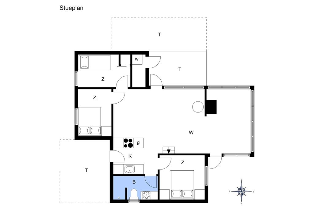 Innenausstattung 1-177 Ferienhaus LK1557, Karinavej 1, DK - 9480 Løkken
