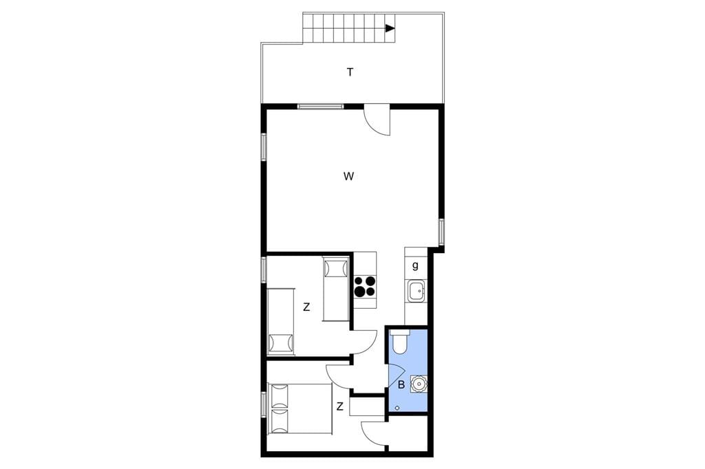 Innenausstattung 1-10 Ferienhaus 6784, Nordre Strandvej 127, DK - 3770 Allinge