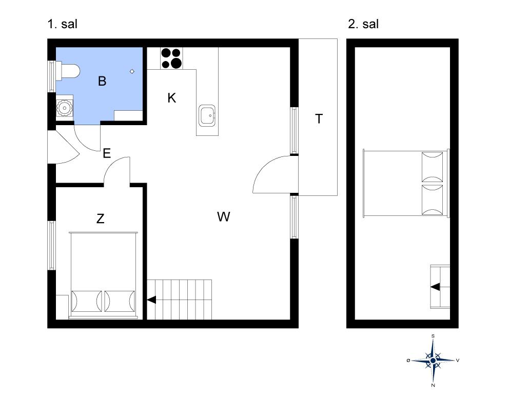 Indretning 1-14 Sommerhus 1086, Lyngbyvej 239, DK - 9480 Løkken