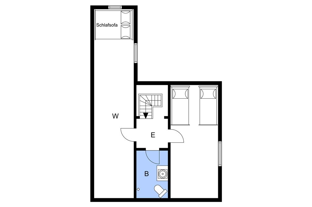 Indretning 1-3 Sommerhus M64217, Gl Landevej 7, DK - 5500 Middelfart
