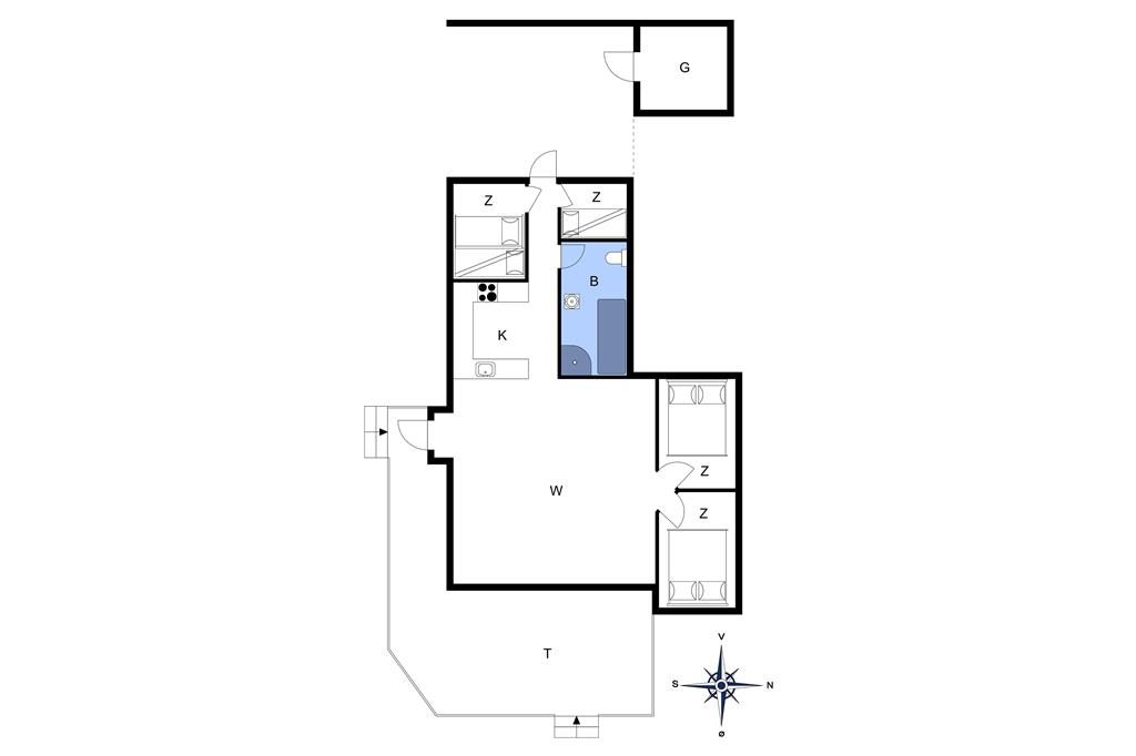 Interieur 1-20 Vakantiehuis 183, Barendsvej 37, DK - 7673 Harboøre
