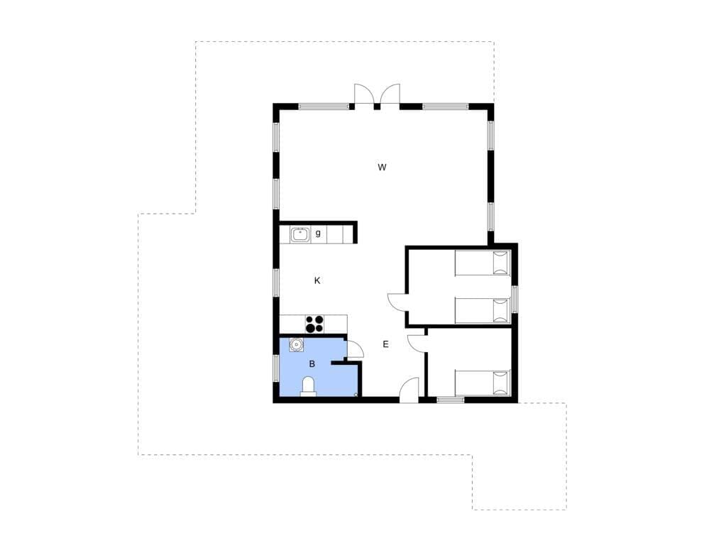 Interieur 1-3 Vakantiehuis M64556, Plantagevænget 6, DK - 5450 Otterup